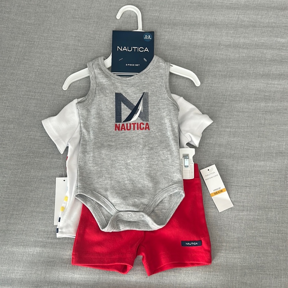 3 piece Tank, Shirt Short Set